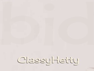 ClassyHetty