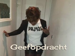 Geefopdracht