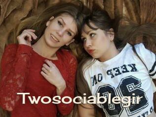 Twosociablegir